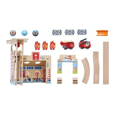 Haba Kullerbü – Spielbahn Feuerwehrwache 304847 2 Haba Kullerbü – Spielbahn Feuerwehrwache 304847 – Bild 2