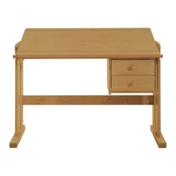 Infanskids Schreibtisch Höhenverstellbar Mit 2 Schubladen Gelaugt 813-20