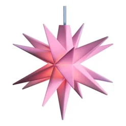DecoTrend Sterntaler Baby-Stern Ø8cm Batterie Indoor Rosa
