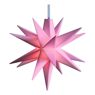 DecoTrend Sterntaler Baby-Stern Ø8cm Batterie Indoor Rosa 1 DecoTrend Sterntaler Baby-Stern Ø8cm Batterie Indoor Rosa