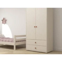 FLEXA Classic Kleiderschrank Mit 2 Türen U. 2 Schubladen Mattweiß/rosa 15 FLEXA Classic Kleiderschrank Mit 2 Türen U. 2 Schubladen Mattweiß/rosa -Kinder Haushaltswaren Geschäft cat0tg1rsqt9klthhv9we94nh7ur