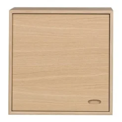 PBJ Designhouse Oculus Regalmodul Mit 1 Türe Links Eiche Hell