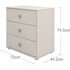 FLEXA Classic Kommode Mit 3 Schubladen Grau/grün 8 FLEXA Classic Kommode Mit 3 Schubladen Grau/grün -Kinder Haushaltswaren Geschäft cktrxfy5inizv1tq1ewpb8nj1czp