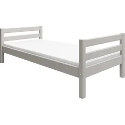 FLEXA Classic Bett 90x200cm Grau Lasiert