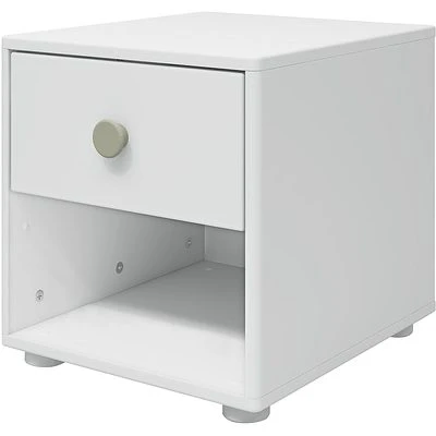 FLEXA Roomie Kommode Mit 1 Schublade Weiß/grün 1 FLEXA Roomie Kommode Mit 1 Schublade Weiß/grün