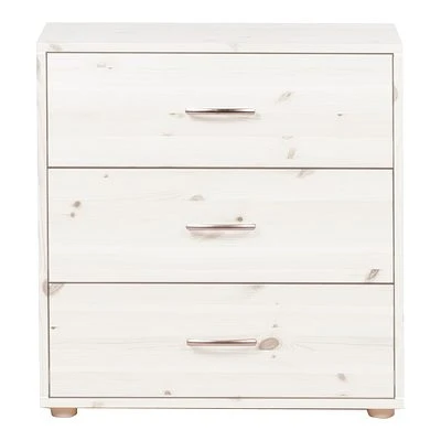 FLEXA Classic Kommode Mit 3 Schubladen Mattweiß/weiß Sale 2 FLEXA Classic Kommode Mit 3 Schubladen Mattweiß/weiß Sale – Bild 2