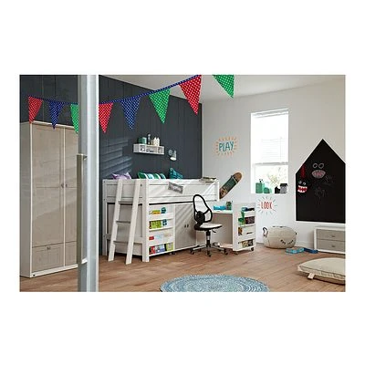 Lifetime Halbhohes Bett 4 Seiten Geschlossen Mit Deluxe Weiß Lackiert Sale 3 Lifetime Halbhohes Bett 4 Seiten Geschlossen Mit Deluxe Weiß Lackiert Sale – Bild 3