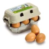 Erzi Kaufladenzubehör Eier, Braun Im Karton 17011