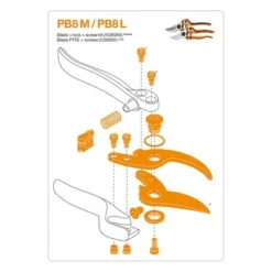 FISKARS Original Ersatzteil-Set Für Profi Bypass Gartenschere PB-8 M / L -Kinder Haushaltswaren Geschäft d8su78kaksw613zxfzel9eb1xpiq