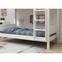 FLEXA White Hohes Etagenbett Mit Senkrechter Leiter Weiß -Kinder Haushaltswaren Geschäft dbtjil6ai86ktbzohzqqwgsr9m5w