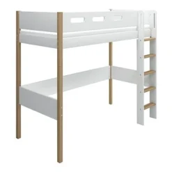 FLEXA Nor Hochbett Mit Senkrechter Leiter Weiß/eiche -Kinder Haushaltswaren Geschäft dcq1btpqb3m57mx3bp9f6cdh7zeq