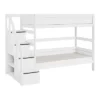 Lifetime Etagenbett Mit Treppe Und Rollboden Weiß Lackiert