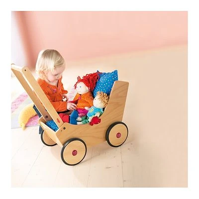 Haba Puppenwagen Natur 1624 2 Haba Puppenwagen Natur 1624 – Bild 2
