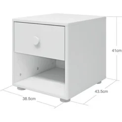 FLEXA Roomie Kommode Mit 1 Schublade Weiß 9 FLEXA Roomie Kommode Mit 1 Schublade Weiß -Kinder Haushaltswaren Geschäft e1ynnm24x8enc4nn7jac06lmhz48