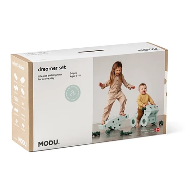 MODU® Dreamer Set Konstruktionsspielzeug Mint/dunkelgrün 5 MODU® Dreamer Set Konstruktionsspielzeug Mint/dunkelgrün – Bild 5