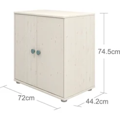 FLEXA Classic Kommode Mit 2 Türen Mattweiß/blau Sale -Kinder Haushaltswaren Geschäft e71tfjvsizhu18327dfmp7cpcv9w