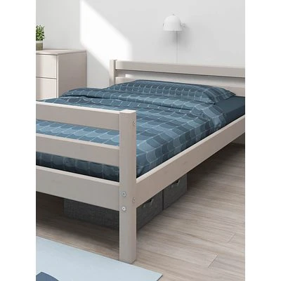 FLEXA Classic Bett 140x200cm Grau Lasiert 4 FLEXA Classic Bett 140x200cm Grau Lasiert – Bild 4