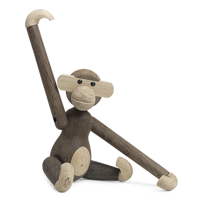 Kay Bojesen Affe Klein Eiche/räuchereiche 2 Kay Bojesen Affe Klein Eiche/räuchereiche – Bild 2