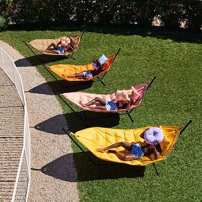 Fatboy® Headdemock Hängematte Pink Shrimp (schwarzes Rack) 105615 2 Fatboy® Headdemock Hängematte Pink Shrimp (schwarzes Rack) 105615 – Bild 2