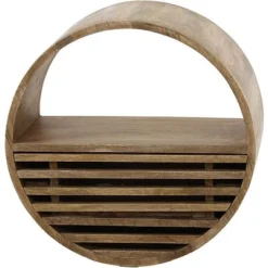 Rubjerg Design Wandregal Tweak Ø50 Cm 1 Schublade Mangoholz Massiv Sandfarben -Kinder Haushaltswaren Geschäft eed05fvpjfhejsulultx3ohefx3v