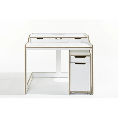 Mueller Müller PLANE Sekretär Weiß 2 Mueller Müller PLANE Sekretär Weiß – Bild 2