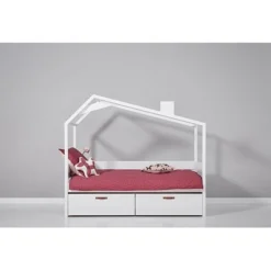 COOL KIDS Tagesbett 90x200cm Mit Himmelaufsatz Weiß Inkl. Rollrost 15 COOL KIDS Tagesbett 90x200cm Mit Himmelaufsatz Weiß Inkl. Rollrost -Kinder Haushaltswaren Geschäft eyg8aqa80mdvgqie75kirvalnu5m