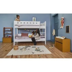FLEXA White Etagenbett Mit Senkrechter Leiter Weiß 17 FLEXA White Etagenbett Mit Senkrechter Leiter Weiß -Kinder Haushaltswaren Geschäft ezt32hn39062dhk8zj0ene12288q
