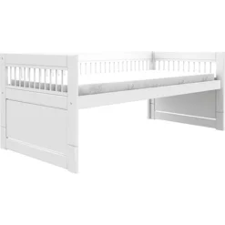 Lifetime Kojenbett Breeze 90x200cm Mit Rollboden Weiß Lackiert