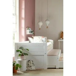 Lifetime Kojenbett Mit Gästebett, Bettkasten Und Rollboden Weiß -Kinder Haushaltswaren Geschäft f17d0vowyiza37wexogonxwybn9r