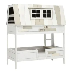 Lifetime Hangout Abenteuerbett Mit Rollboden Weiß Lackiert