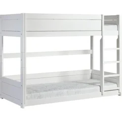 Lifetime Niedriges Etagenbett Mit Rollboden Weiß Lackiert