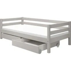 FLEXA Classic Bett 90x200cm Mit 2 Schubladen Grau Lasiert -Kinder Haushaltswaren Geschäft f8a5lqrl34jn0aulhohmrlnw2ozl