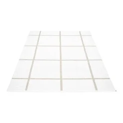 Pappelina Teppich Ada White/Stone Metallic 180 X 260 Cm AD01826