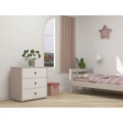 FLEXA Classic Kommode Mit 3 Schubladen Grau/Lack Weiß/rosa 12 FLEXA Classic Kommode Mit 3 Schubladen Grau/Lack Weiß/rosa -Kinder Haushaltswaren Geschäft fh2of54qpxp081qt1x4k2jp514l5