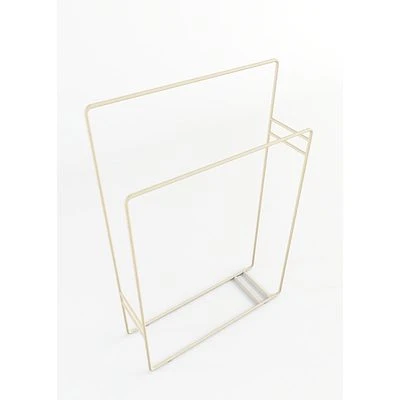 Metallbude Handtuchständer Delaya Cashew 2 Metallbude Handtuchständer Delaya Cashew – Bild 2