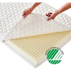 Hoppekids Eco Luxury Matratze 12x70x160cm -Kinder Haushaltswaren Geschäft flcfvnl7az1vtxnz7yzv38guetzq