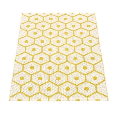 Pappelina Teppich Honey Mustard Vanilla 70 X 100 Cm HO5710 2 Pappelina Teppich Honey Mustard Vanilla 70 X 100 Cm HO5710 – Bild 2