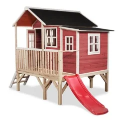 EXIT TOYS EXIT Loft 350 Gartenhaus Rotbraun 12 EXIT TOYS EXIT Loft 350 Gartenhaus Rotbraun -Kinder Haushaltswaren Geschäft g5p1soxwac7wfnrl6er2trolxt7q