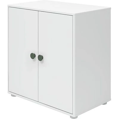 FLEXA Roomie Kommode Mit 2 Türen Weiß/dunkelgrün 1 FLEXA Roomie Kommode Mit 2 Türen Weiß/dunkelgrün