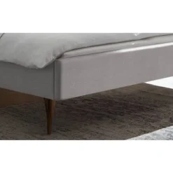 Hasena Tamara Polsterbett 180x200cm Fußhöhe: 25cm Nussbaum Geölt/Pepe Grau -Kinder Haushaltswaren Geschäft gdgizdjtd2i449db3od5e9cp55uw