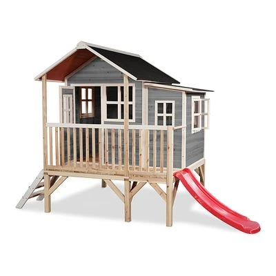 EXIT TOYS EXIT Loft 350 Gartenhaus Grau 2 EXIT TOYS EXIT Loft 350 Gartenhaus Grau – Bild 2