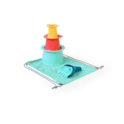 Quut Strandspielzeug Set 3 (1 Alto + 1 Raki) Mit Mesh Standbeutel