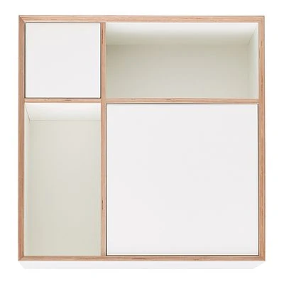 Mueller Müller VERTIKO PLY THREE Kommode Weiß 1 Mueller Müller VERTIKO PLY THREE Kommode Weiß