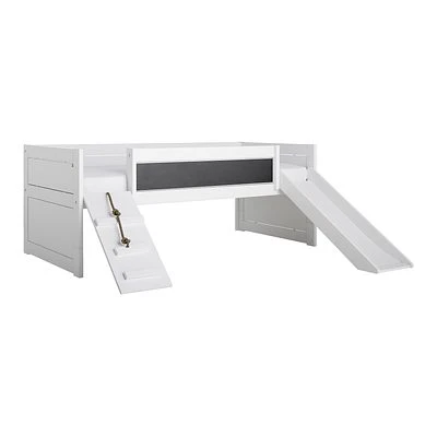 Lifetime Kojenbett Climb & Slide Mit Rollboden Weiß 1 Lifetime Kojenbett Climb & Slide Mit Rollboden Weiß