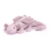 Jellycat Kuscheltier Lavendeldrache Little 26 Cm