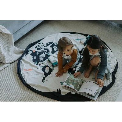 Play&Go Prints 2 In 1 Spielzeugsack Weltkarte 5 Play&Go Prints 2 In 1 Spielzeugsack Weltkarte – Bild 5