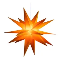 DecoTrend Sterntaler Stern-XXL Ø80cm Gelb