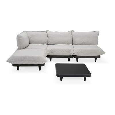 Fatboy Paletti Sofa Set Groß Mist Inkl. Tisch 1 Fatboy Paletti Sofa Set Groß Mist Inkl. Tisch