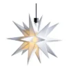 DecoTrend Sterntaler Mini-Stern Ø12cm Batterie Outdoor Weiß