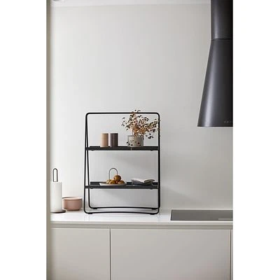 ZONE Denmark Regal A-Table 75cm Metall Schwarz 2 ZONE Denmark Regal A-Table 75cm Metall Schwarz – Bild 2